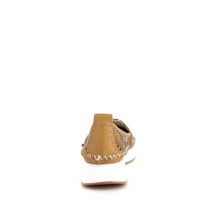 Mocassins marron aérés