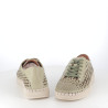 Pedro Torres Baskets Basses Ajourées Kaki