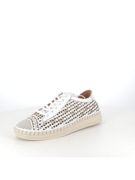 Pedro Torres Baskets Basses Ajourées Blanches