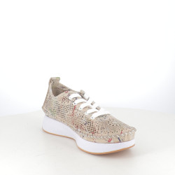 Pedro Torres Basket Basse Beige Multicolore