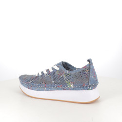 Pedro Torres Basket Basse Bleue Multicolore