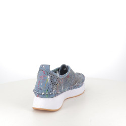 Pedro Torres Basket Basse Bleue Multicolore