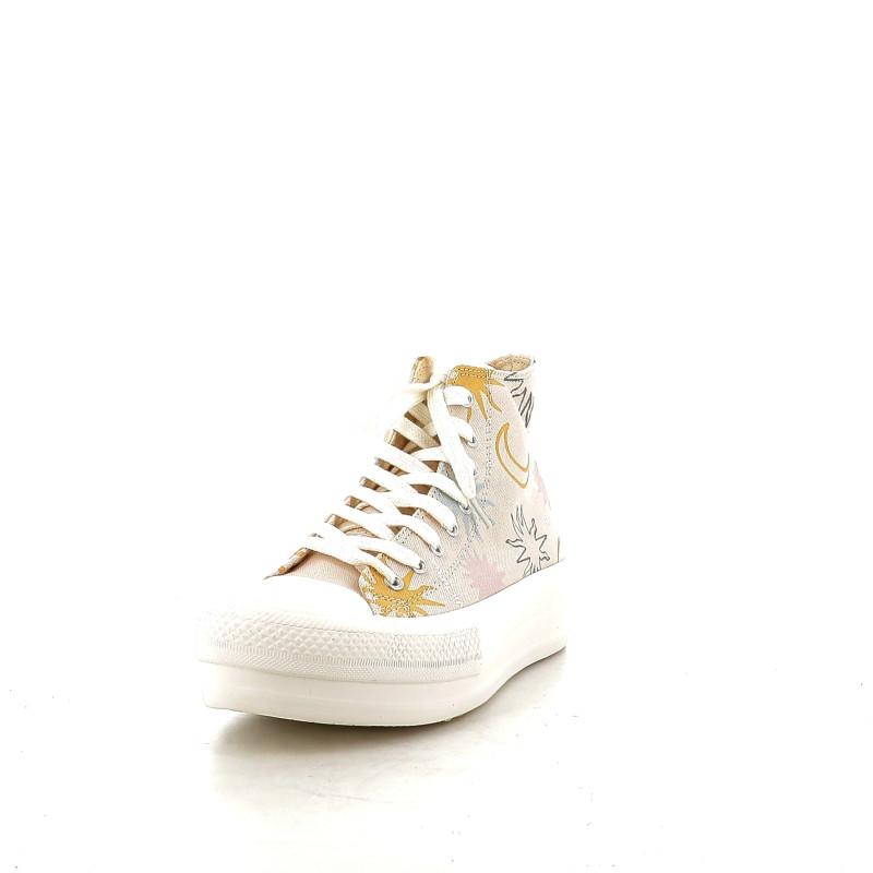 Baskets toile nude Victoria