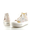 Baskets toile nude Victoria
