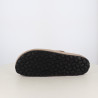Mules I’m Free Bout Fermé en Daim Marron