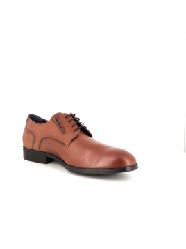 Richelieu marron en cuir