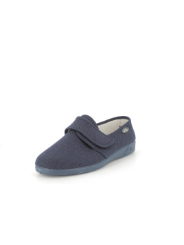 chaussons fermés à scratch marine