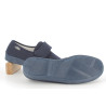 chaussons fermés à scratch marine