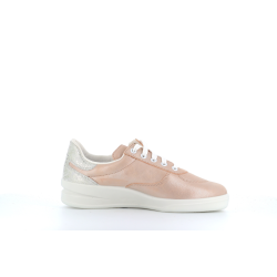 Basket rose en cuir Brazip