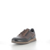 Baskets Basses en Cuir Marron