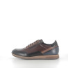 Baskets Basses en Cuir Marron