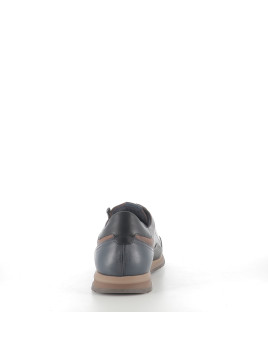 Baskets Basses en Cuir Marron