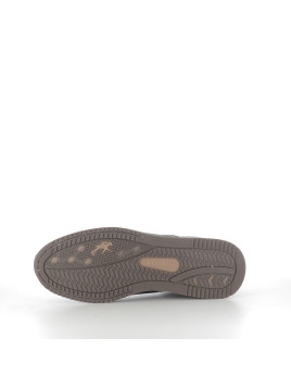 Baskets Basses en Cuir Marron