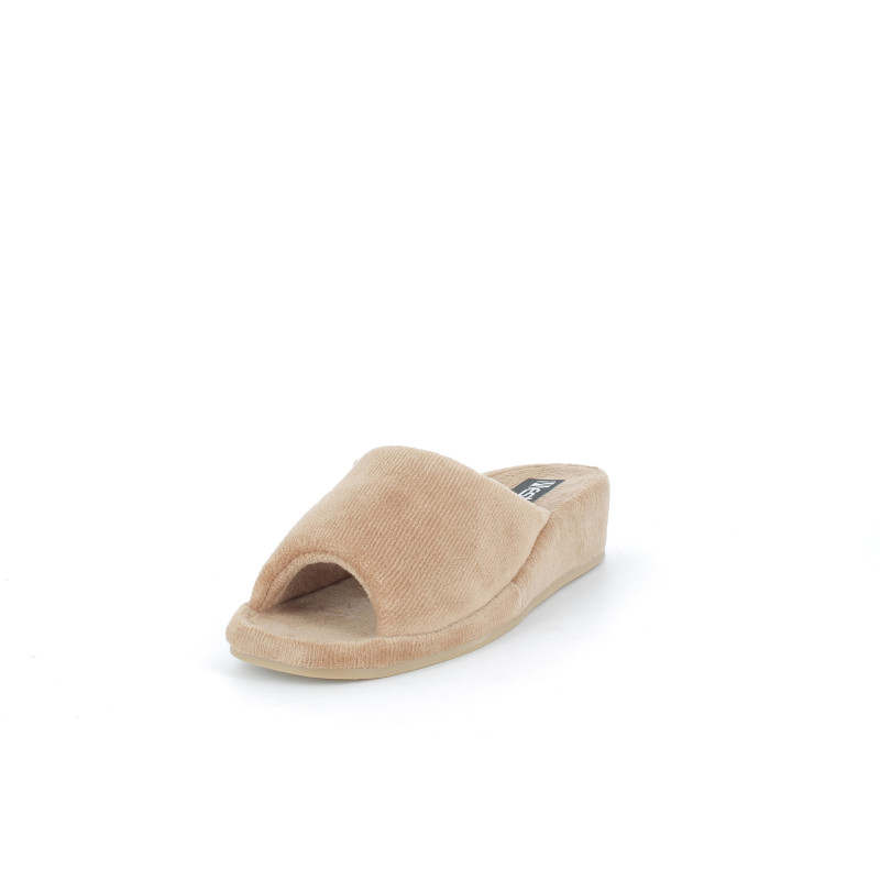 chausson compensé beige