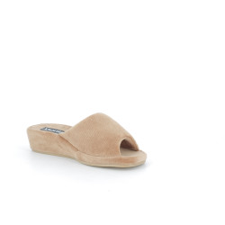 chausson compensé beige
