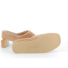 chausson compensé beige