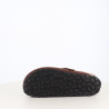 Mules en cuir Marron chocolat