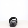 Mules en cuir noires