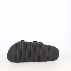Mules en cuir noires