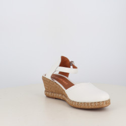 Nu-pieds Malena nucleo blanco