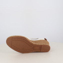 Nu-pieds Malena nucleo blanco