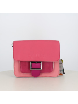 Mini sac cartable Soruka rose