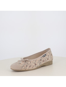 Chausson Semelflex ballerine beige