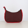 Sac baguette Soruka rouge et léopard