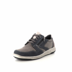 Baskets basses marron et noir