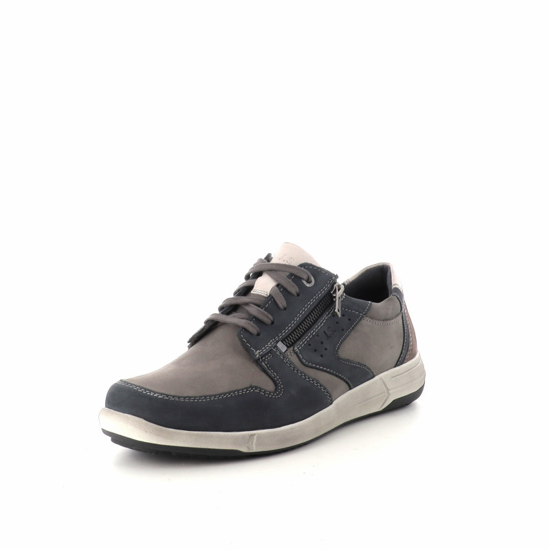 Baskets basses marron et noir