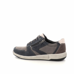 Baskets basses marron et noir