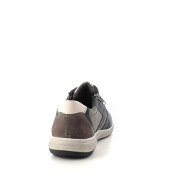 Baskets basses marron et noir
