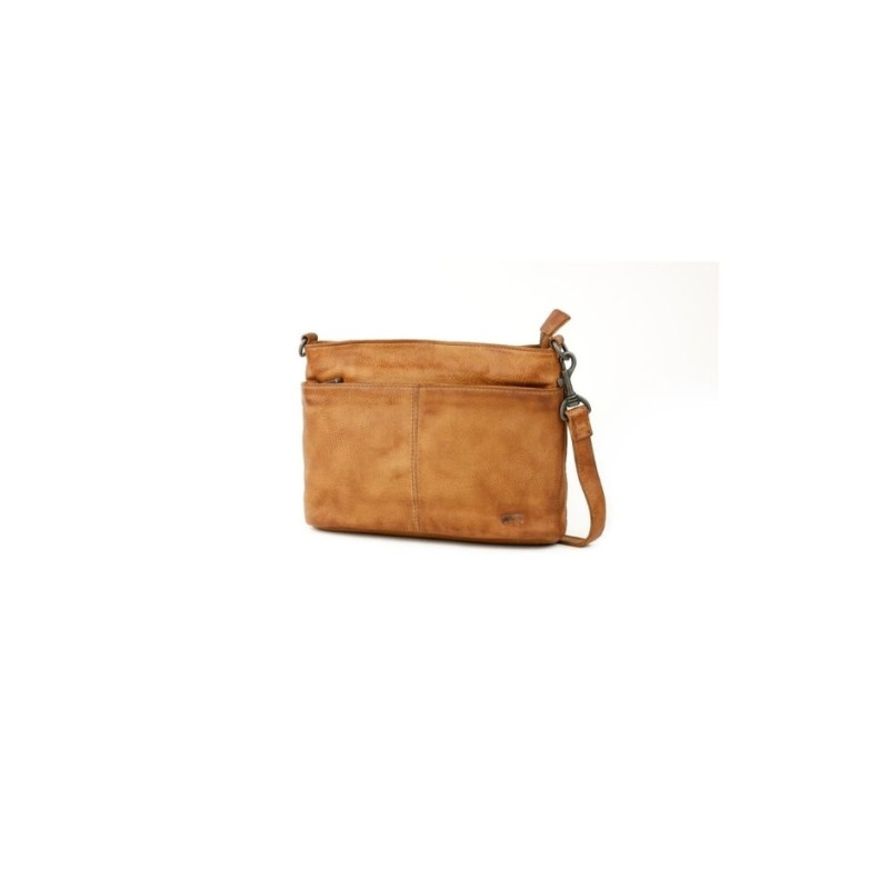 Sac bandoulière Ashley marron cognac