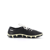 Basket en cuir marine Jazaru