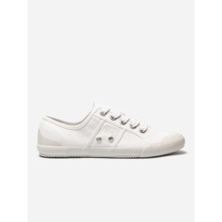 Chaussures Basses Lacées en Toile