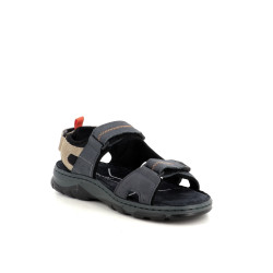 Nu-pieds Jaimmye bleus et sables