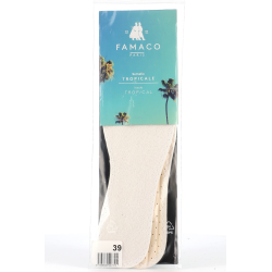 Semelles eponge tropicale t42