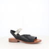 Nu-Pieds noir et doré