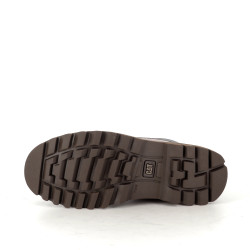 Boots homme en cuir marron Caterpillar