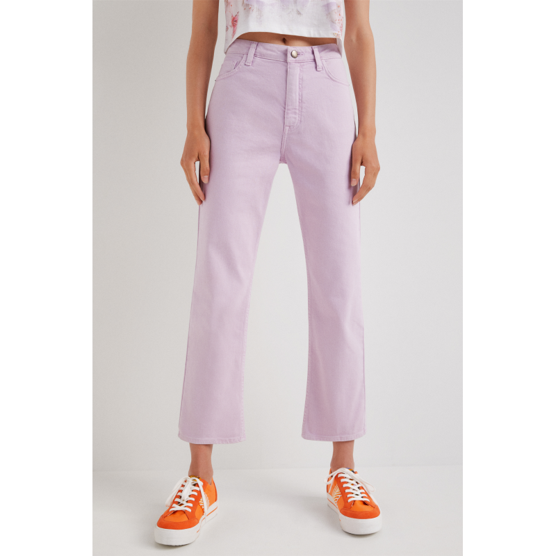 Pantalon violet Desigual