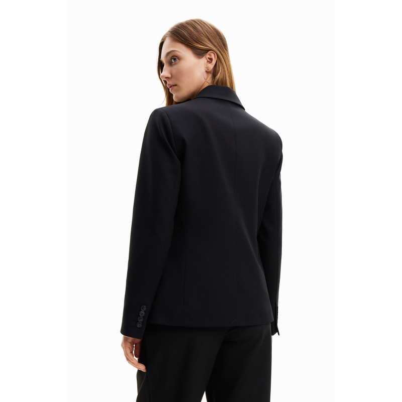 Veste noire et denim Desigual