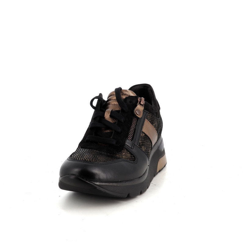 Baskets basses noir Mephisto