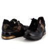 Baskets basses noir Mephisto