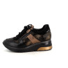 Baskets basses noir Mephisto
