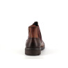 Boots marron en cuir