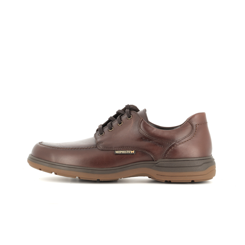 basket en cuir marorn