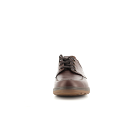 basket en cuir marorn