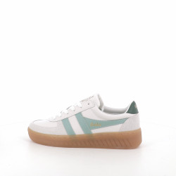 Baskets Blanches et Vertes Pastel en Cuir GOLA