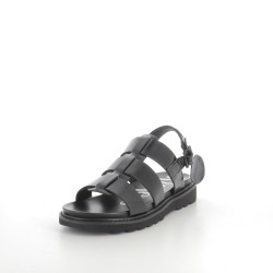 Nu-pieds Neosinead noir vernis