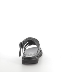 Nu-pieds Neosinead noir vernis